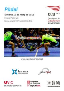 Campionat de Catalunya Universitari de Pàdel