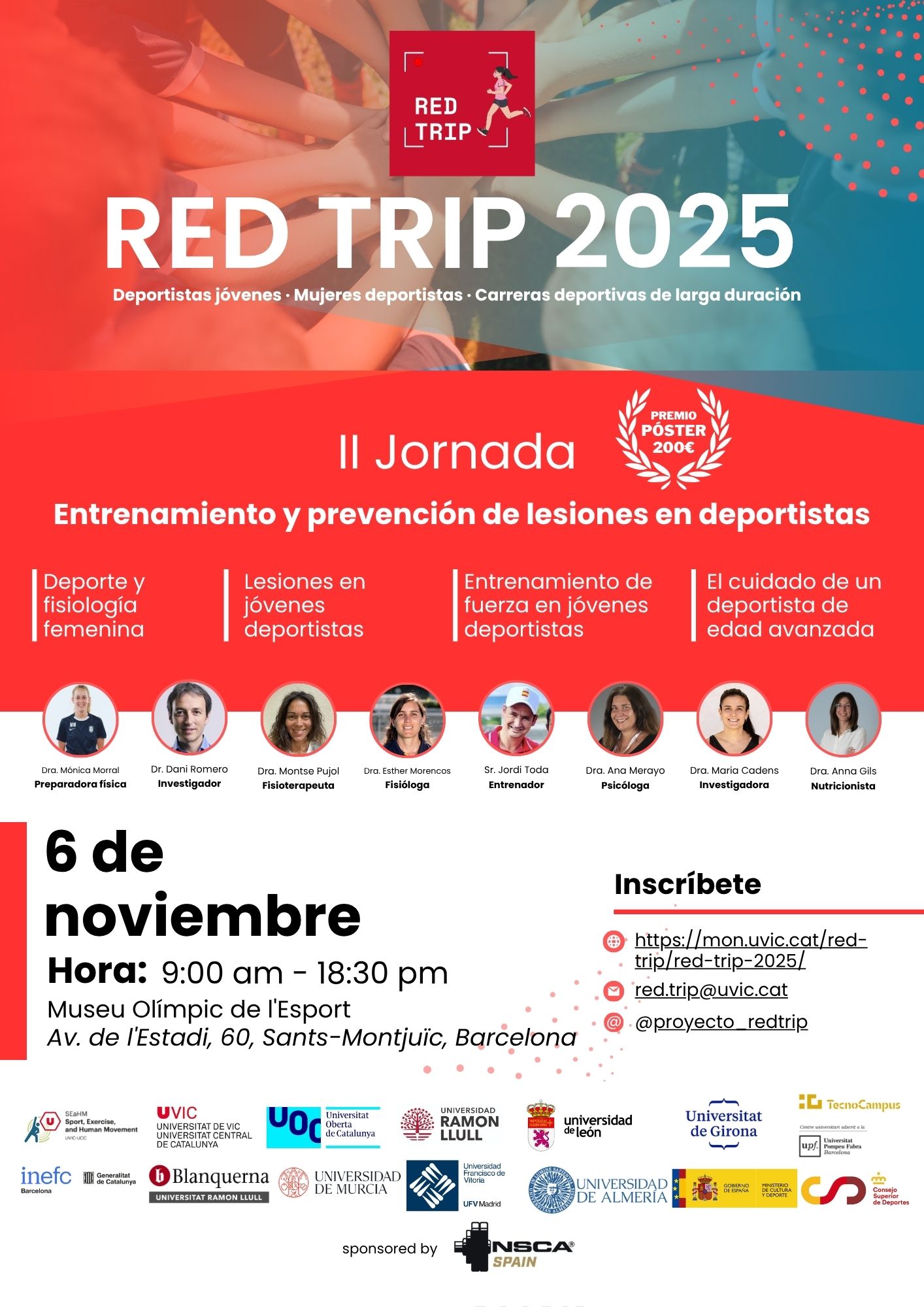 Flyer congreso RED TRIP 2025