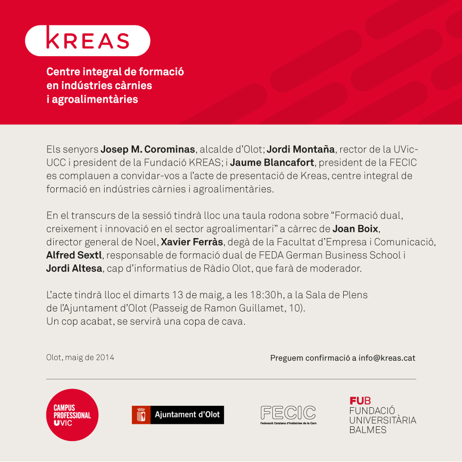 Invitació kreas