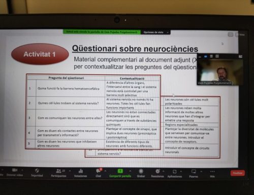 Concludes the fourth edition of the Biomedicina Educativa conferences, “New scientific advances in biomedicine into the classroom”