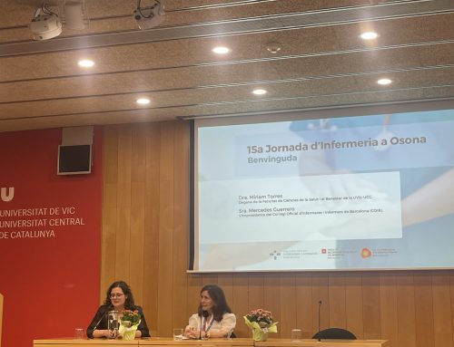 Marta Casals Zorita presented her doctoral thesis at the International Nurses Day in Osona