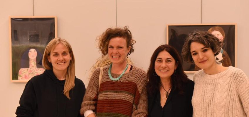 Inauguration of the exhibition ‘Dones i muntanyes en moviment’ in the Josep Vernis space, Vic.