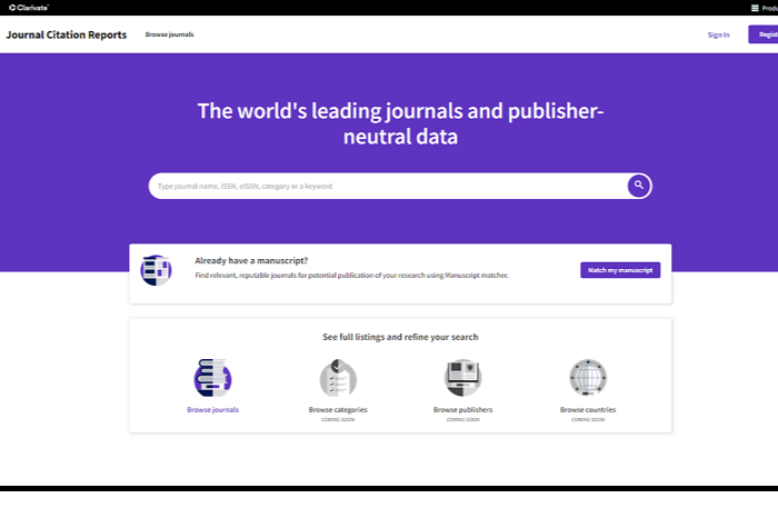 El Journal Citation Reports (JCR 2021) presenta novetats en continguts, indicadors i consulta