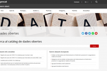 El Portal de la Recerca de Catalunya publica les seves dades en obert