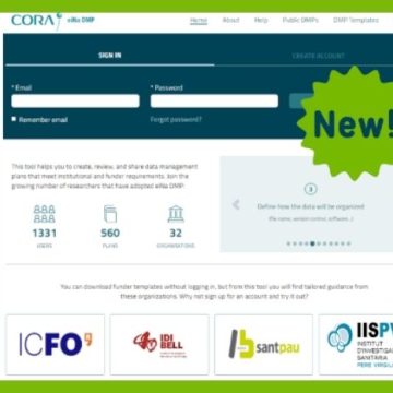 Quatre nous centres de recerca s’incorporen a CORA.eiNa DMP