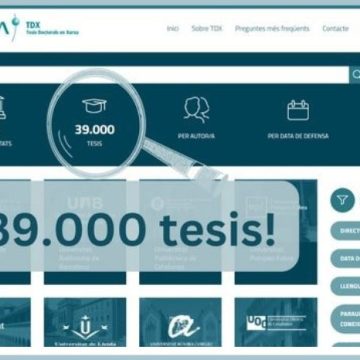 El repositori TDX arriba a les 39.000 tesis!