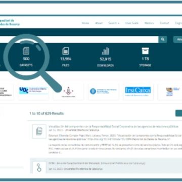 El repositori CORA.RDR arriba als 500 datasets publicats!