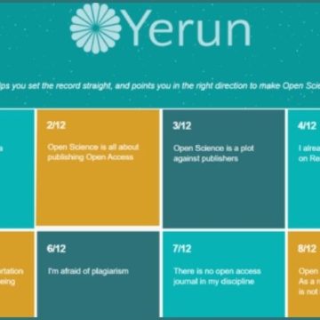 Desafia les creences errònies sobre la ciència oberta amb el calendari d’advent de la YERUN!