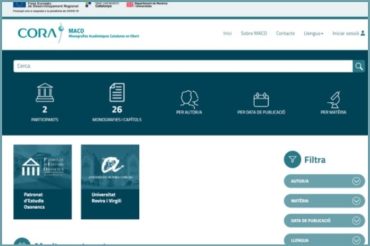 MACO, el repositori per a monografies culturals i científiques en obert