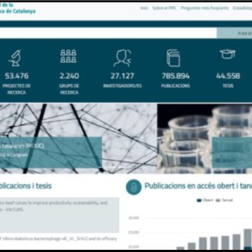Nova versió millorada de l’indicador d’accés obert al Portal de la Recerca de Catalunya