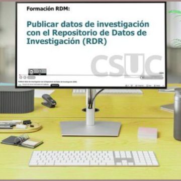 Nous materials formatius en gestió de dades de recerca disponibles al YouTube del CSUC