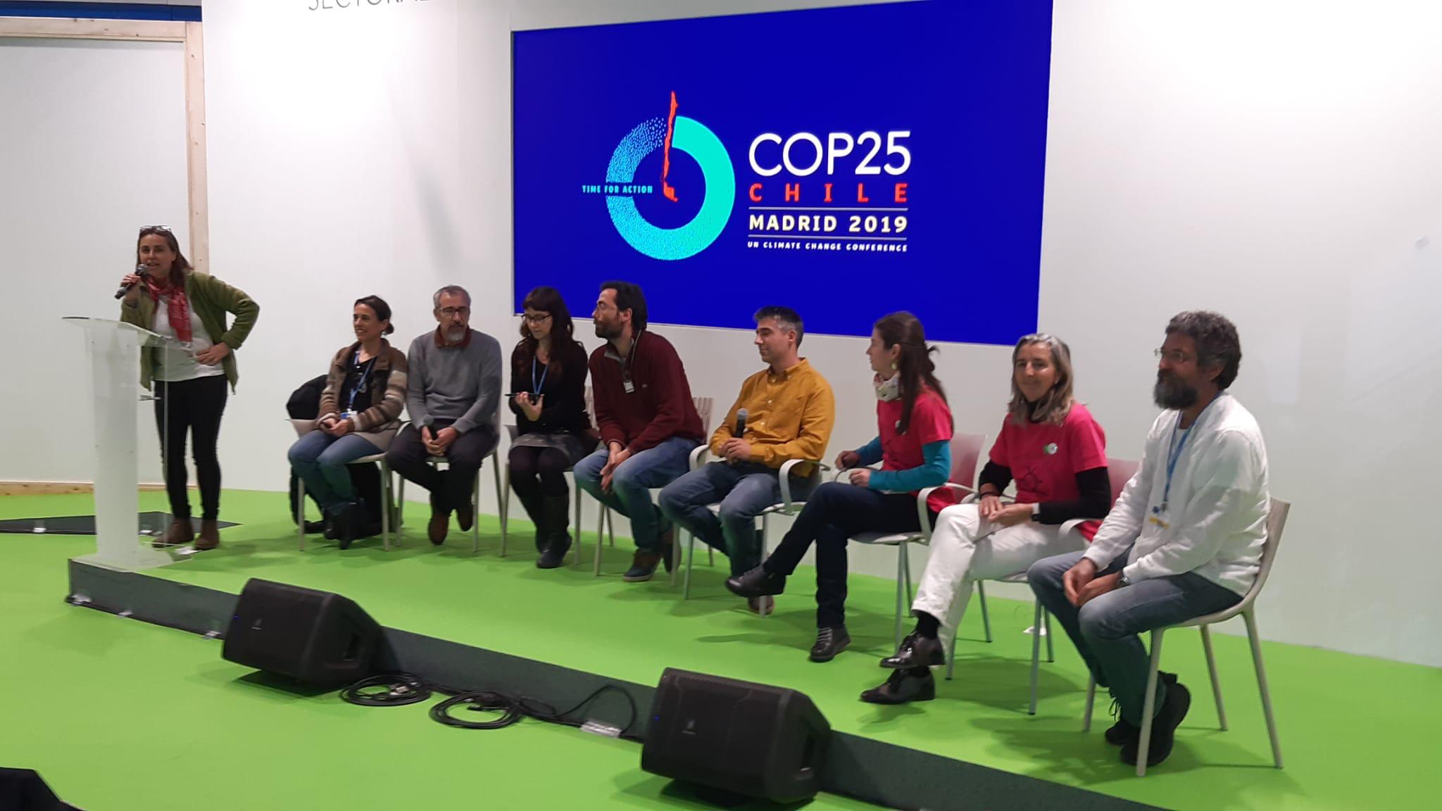 Marta Rivera i Elisa Oteros-Rozas participen en la Cimera del Clima de Madrid