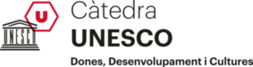 Càtedra UNESCO Dones, Desenvolupament i Cultures Logo