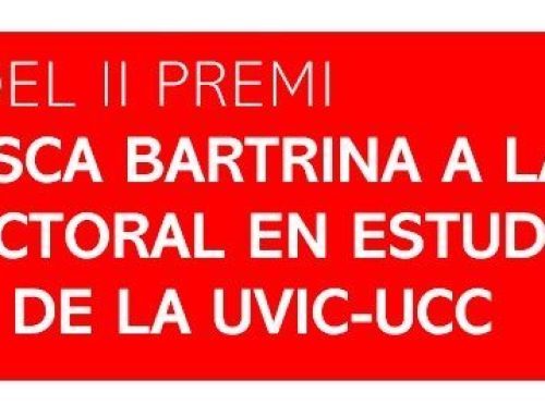 Es convoca el II Premi Francesca Bartrina a la millor Tesi doctoral en estudis de gènere de la UVic-UCC