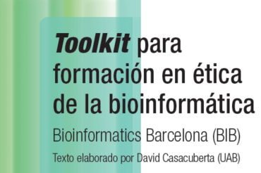 Nova publicació sobre ètica de la bioinformàtica “Toolkit para formación en ética de la bioinformática”