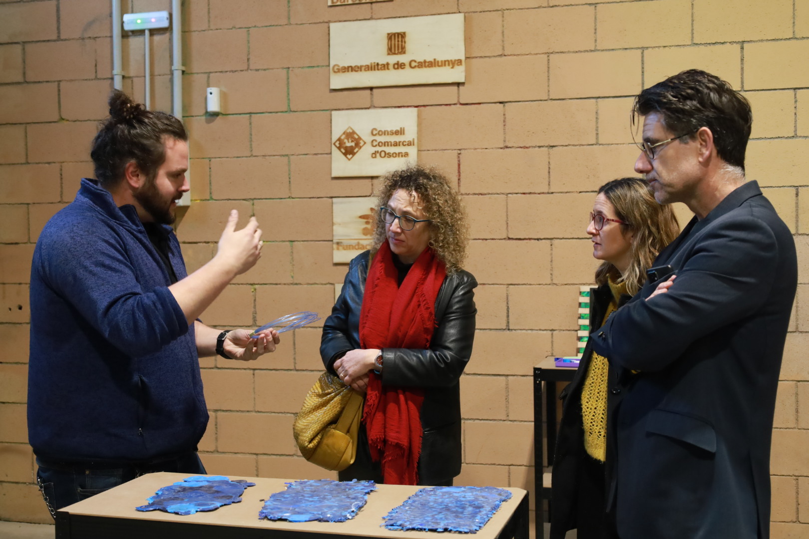 El projecte E-Green Social Design rep diverses visites institucionals