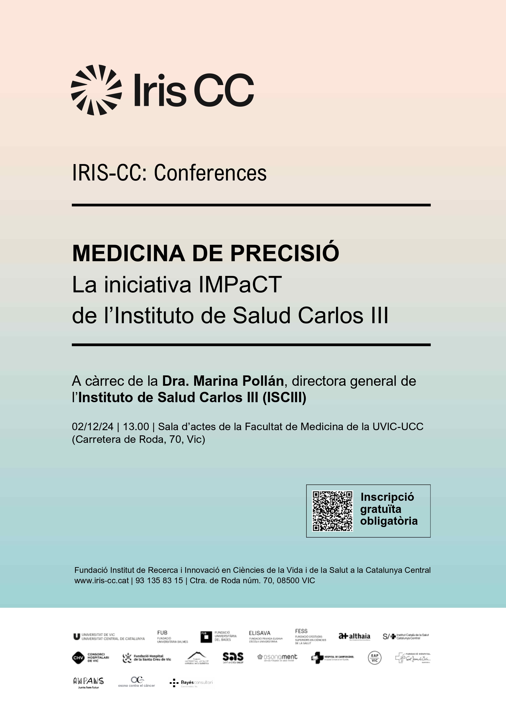 La iniciativa IMPACT com a instrument d’integració de la Medicina predictiva, Ciència de dades i Medicina Genòmica