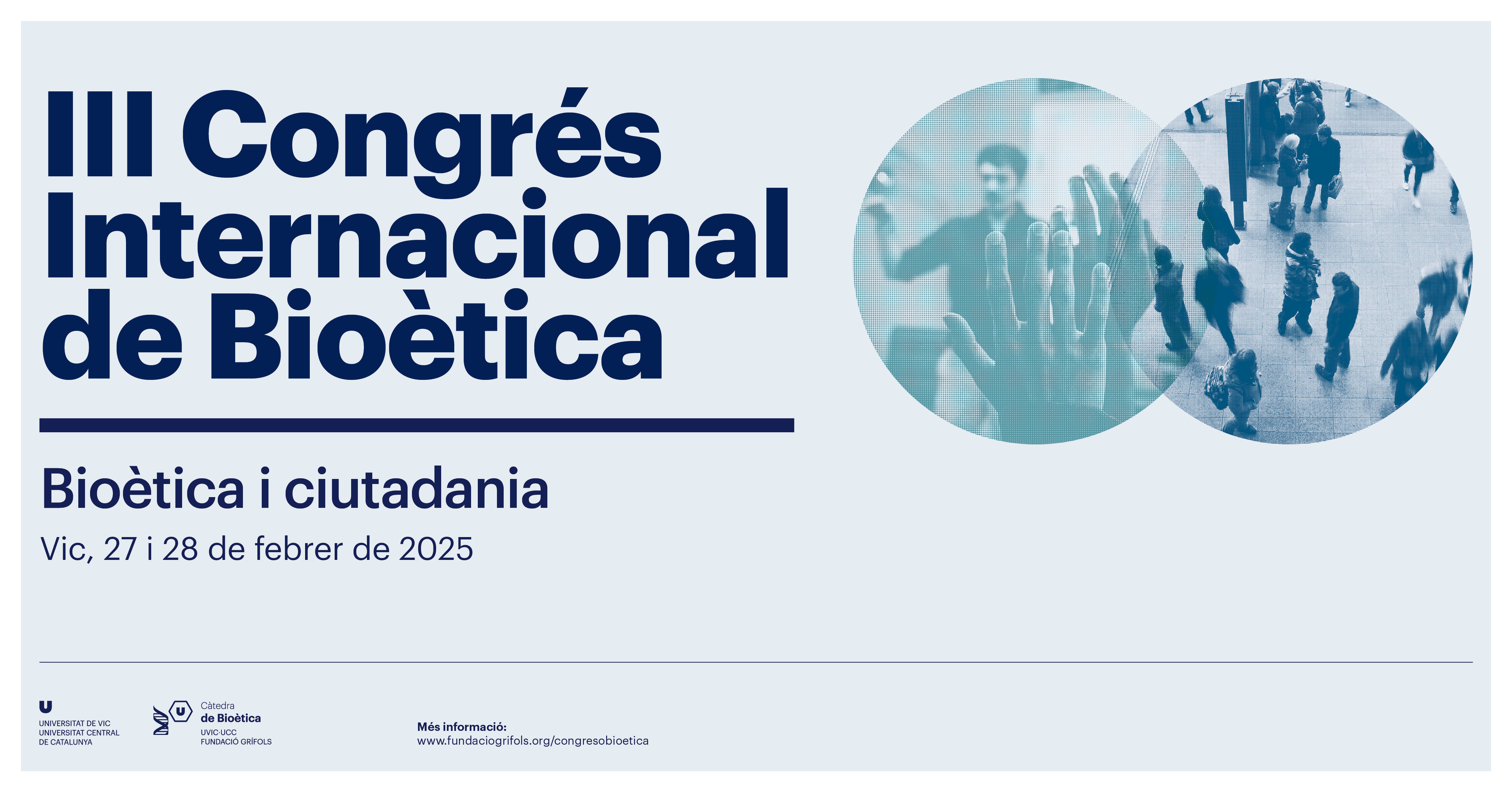 Participa en el III Congrés Internacional de Bioètica. “Bioètica i ciutadania”