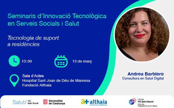 Seminari d’Innovació Tecnològica en Serveis Socials i Salut