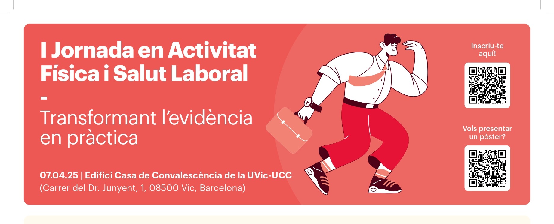 I Jornada en Activitat Física i Salut Laboral