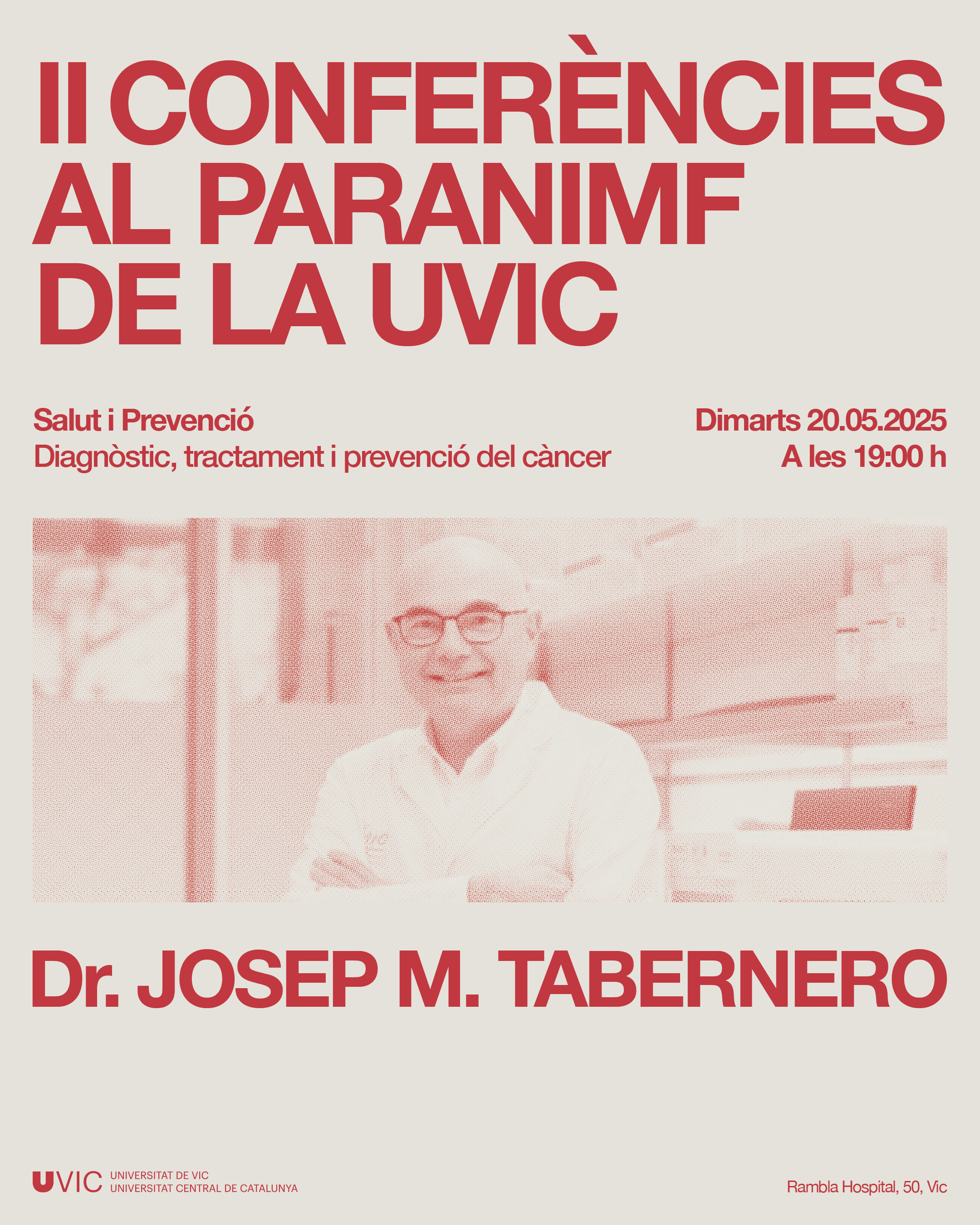 "Diagnòstic, tractament i prevenció del càncer"