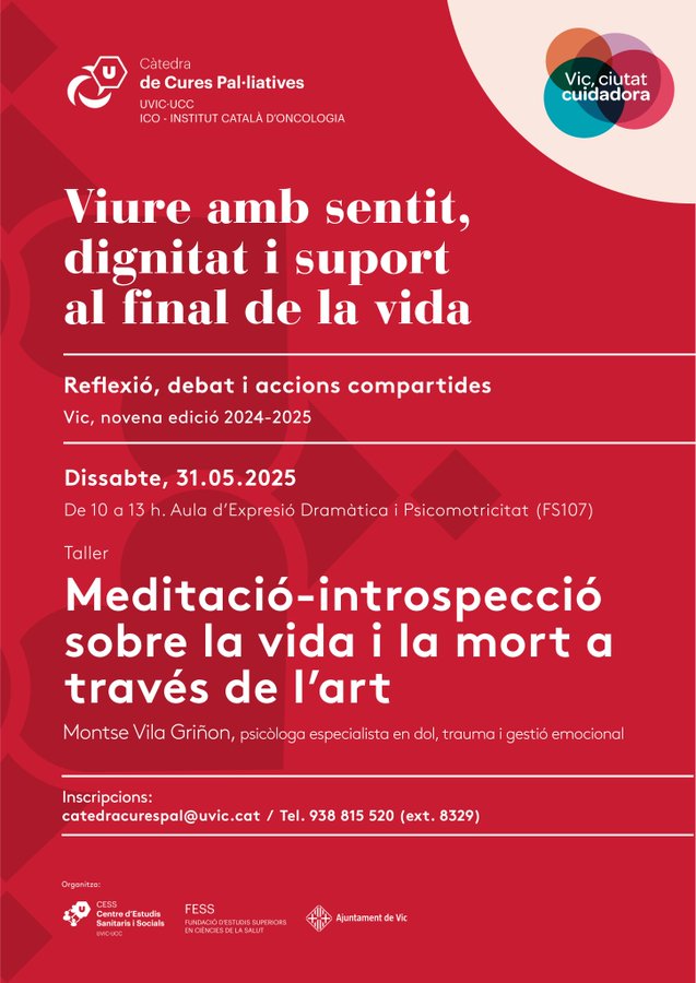 Taller "Meditació-introspecció sobre la vida i la mort a través de l’art"