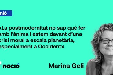 Marina Geli reflexiona sobre l’espiritualitat, la neurobiologia i les religions en un article a Nació Digital