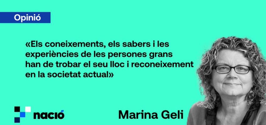 Soc gran i encara puc: reflexions sobre l’envelliment i el reconeixement de les persones grans