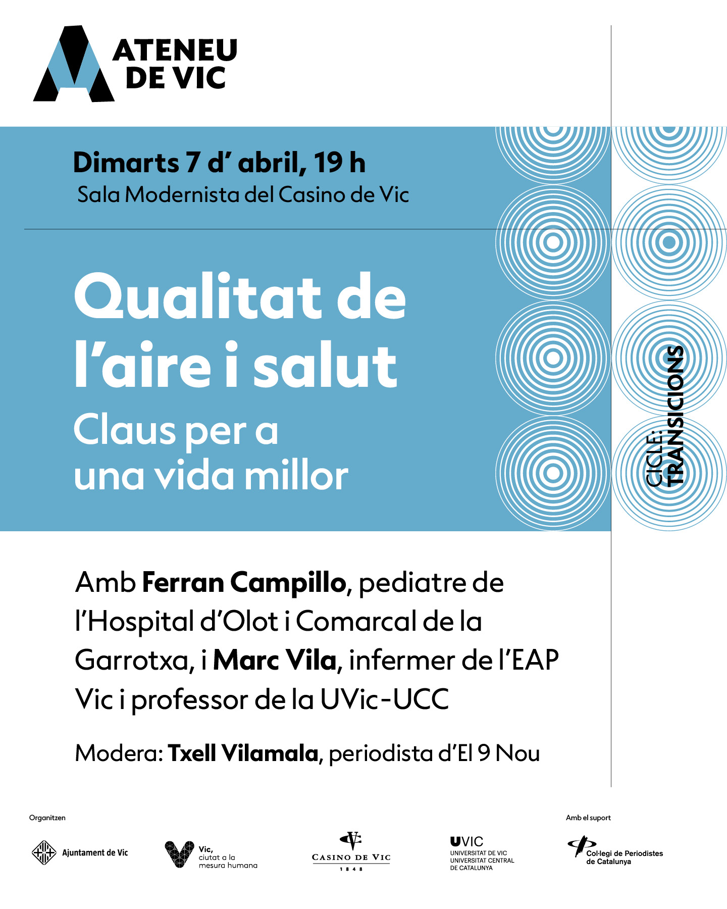 Qualitat de l’aire i salut: claus per a una vida millor