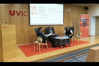 Presentació del III Congrés Català de la Cuina a la UVic-UCC