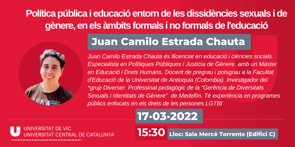 Conferència:  Investigador Juan Camilo Estrada Chauta