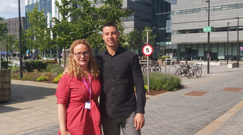 Javier Jerez fa una estada de recerca a Manchester en el marc del projecte KOKU Bladder