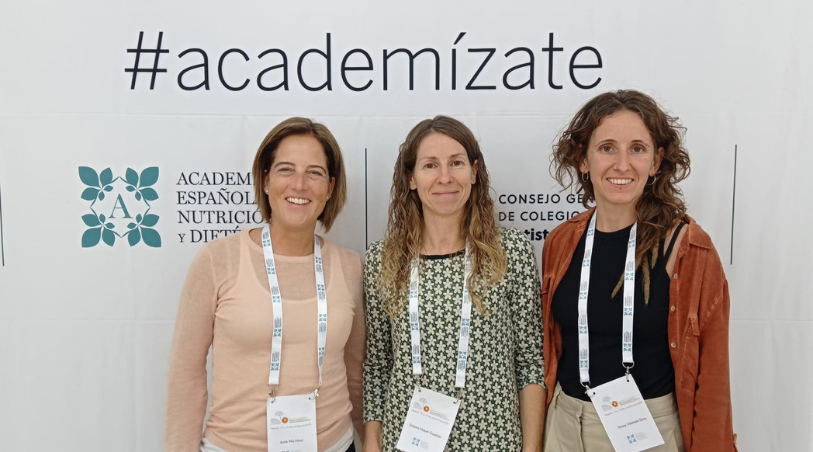 Professores del grau en Nutrició han participat al VII Congrés d’Alimentació, Nutrició i Dietètica