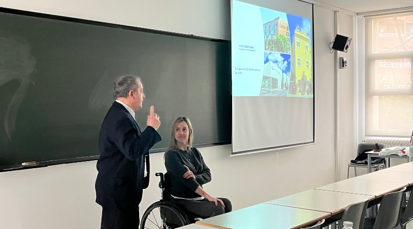 Xerrada sobre neurorehabilitació amb Pep Medina, fisioterapueta de l’Institut Guttmann