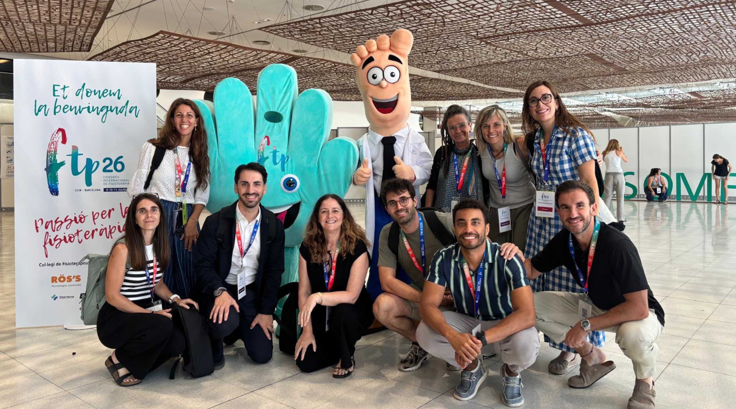 La FCSB participa en el IV Congrés Internacional de Fisioteràpia FTP26
