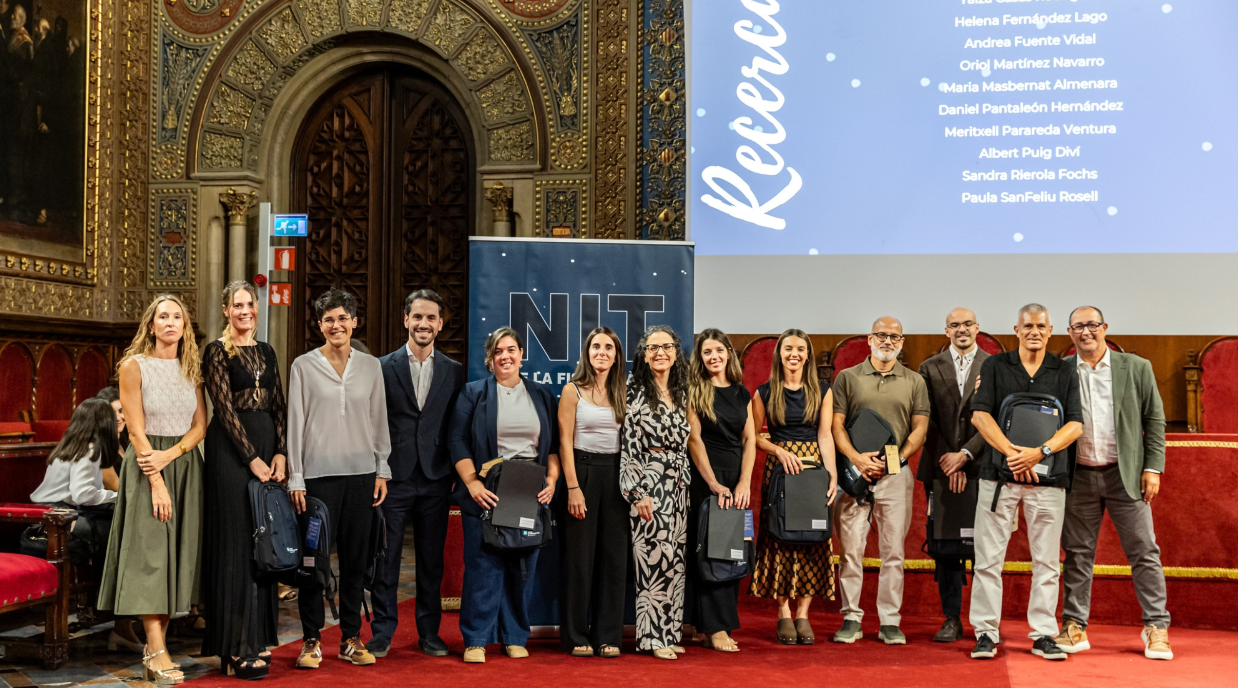 La Facultat de Ciències de la Salut i el Benestar participa a la Nit de la Fisioteràpia