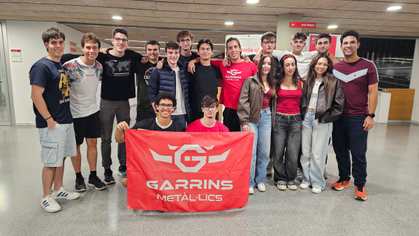 L’equip de robòtica Garrins Metàl·lics comença la temporada 2026/27