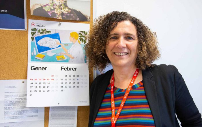 La professora de la FEC, Anna Pére-Quintana