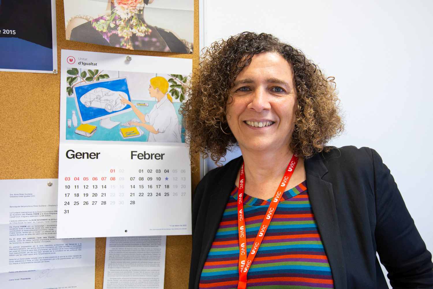 La professora de la FEC, Anna Pére-Quintana
