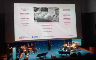 Lourdes Pérez al Pitching Audiovisual 2025