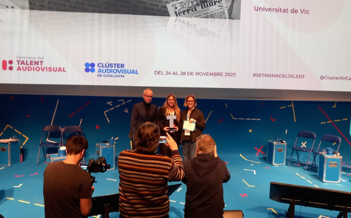 Lourdes Pérez al Pitching de l'Audiovisual 2025