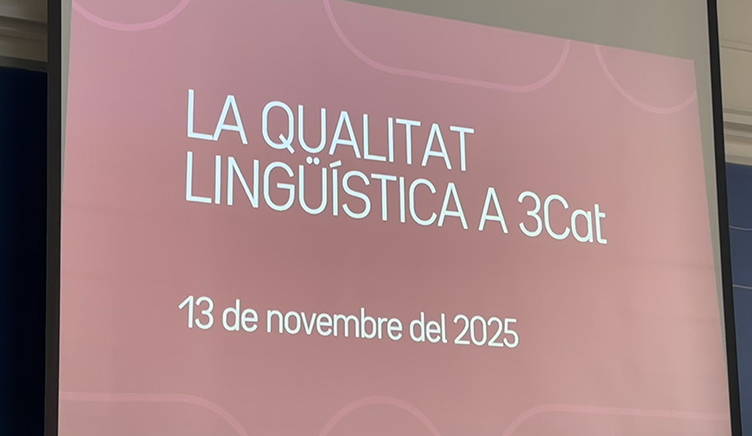 Ernest Rusinés defensa el rigor lingüístic en els mitjans audiovisuals
