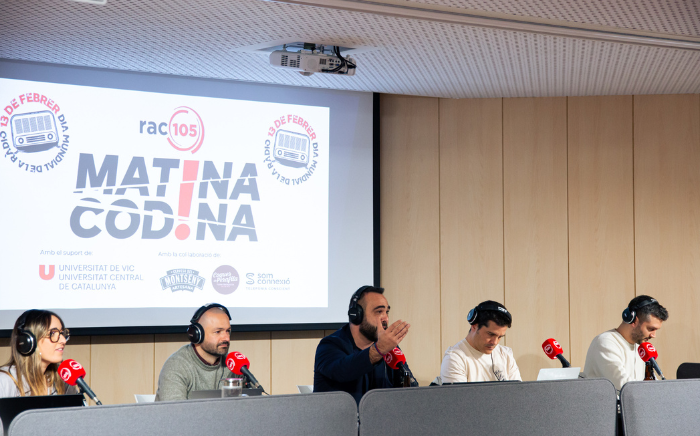 Matina Codina en directe des de la UVic-UCC