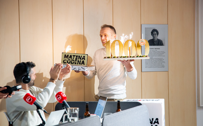 Matina Codina en directe des de la UVIc-UCC