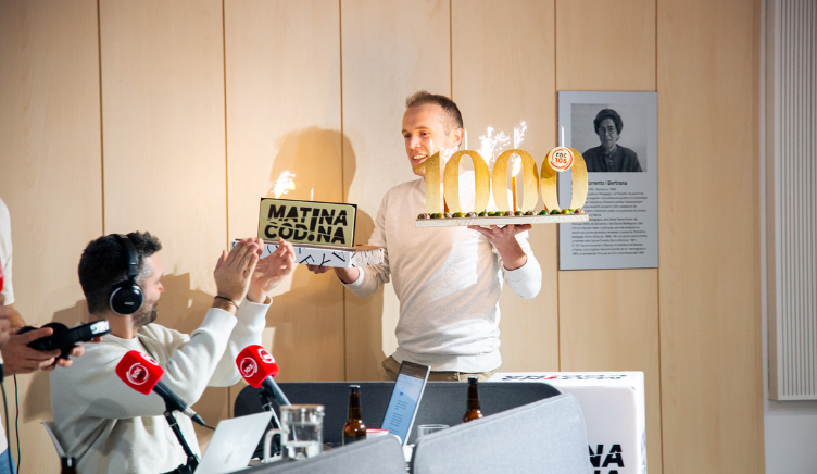 Matina Codina en directe des de la UVIc-UCC