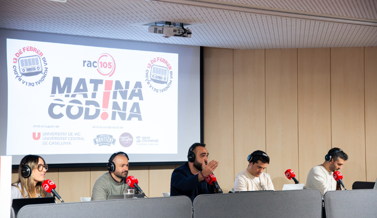 Matina Codina en directe des de la UVic-UCC