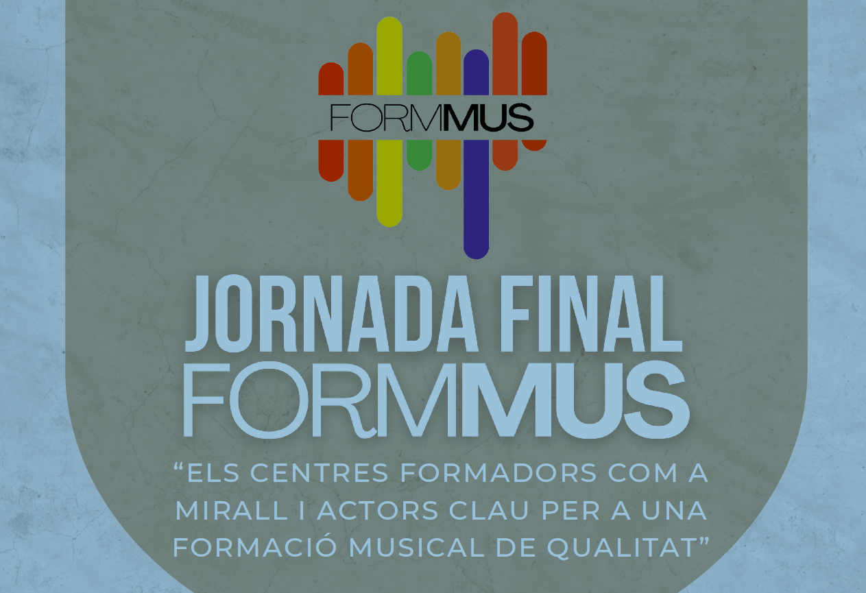 Mercè Carrera i Lluís Solé participen a la Jornada Final FormMus