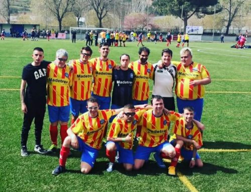 Andy Castanyer, estudiant de DG CAFE/MEP, a l’equip d’entrenadors dels Jocs Special Olímpics de Granollers