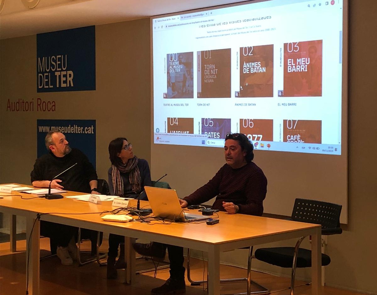 El Museu del Ter presenta la col·lecció digital del projecte Teatre al Museu, revisada per la professora Mariona Casas