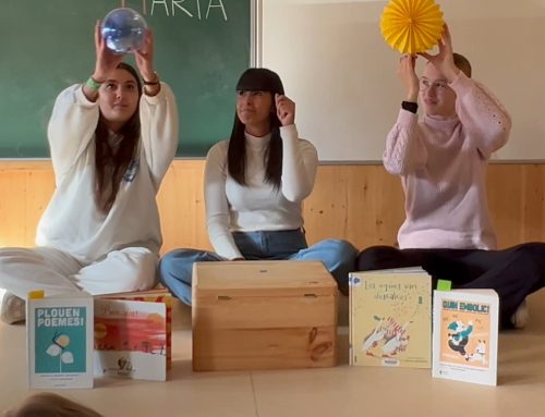 Escenes poètiques i narracions literàries a les escoles a càrrec d’estudiants de 4t de Mestre d’Educació Infantil